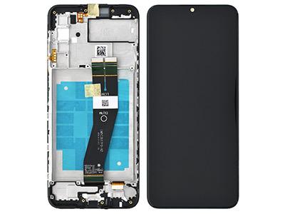 For Samsung SM A037G Galaxy A03s Lcd  Touchscreen   Frame  Switch Tasti Laterali Black